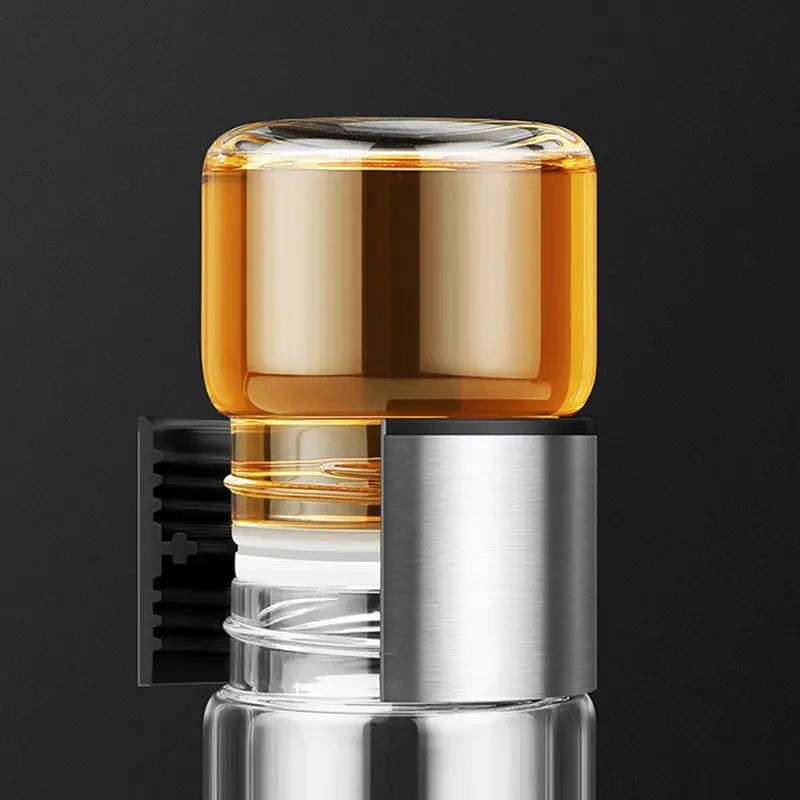 Glass Water Portable Bottle