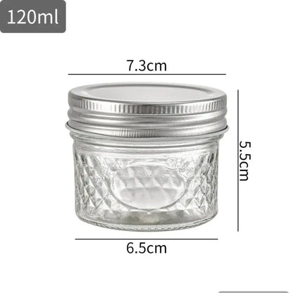 Transparent Glass Sealed Bottle