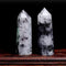 Natural Black Tourmaline Quartz Crystal