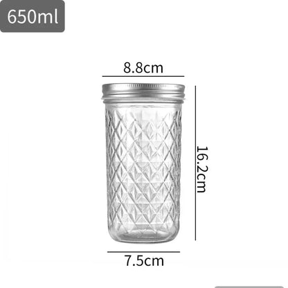 Transparent Glass Sealed Bottle